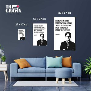 Деревянные Постеры "The Office" 2 шт