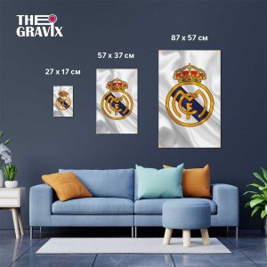 Дерев'яний Постер "ФК Реал Мадрид"