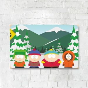 Дерев'яний Постер "South Park"