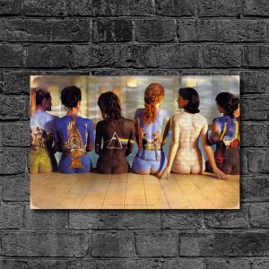 Деревянный Постер "Pink Floyd Women Back"