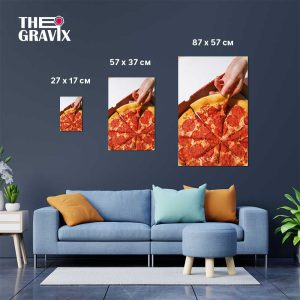 Дерев'яний Постер "Піцца"