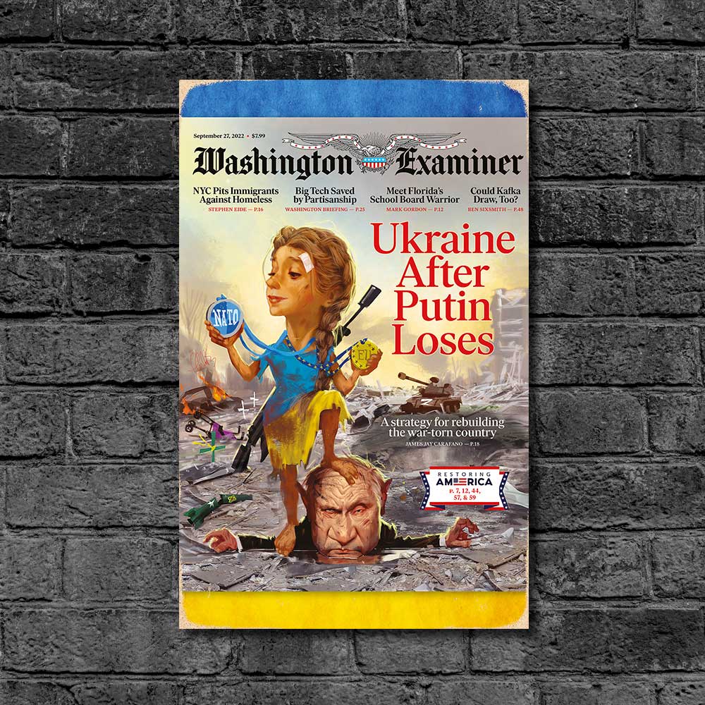 Деревянный Постер "Ukraine After putin Loses"