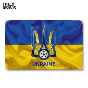 Деревянный Постер "Сборная Украины по футболу"
