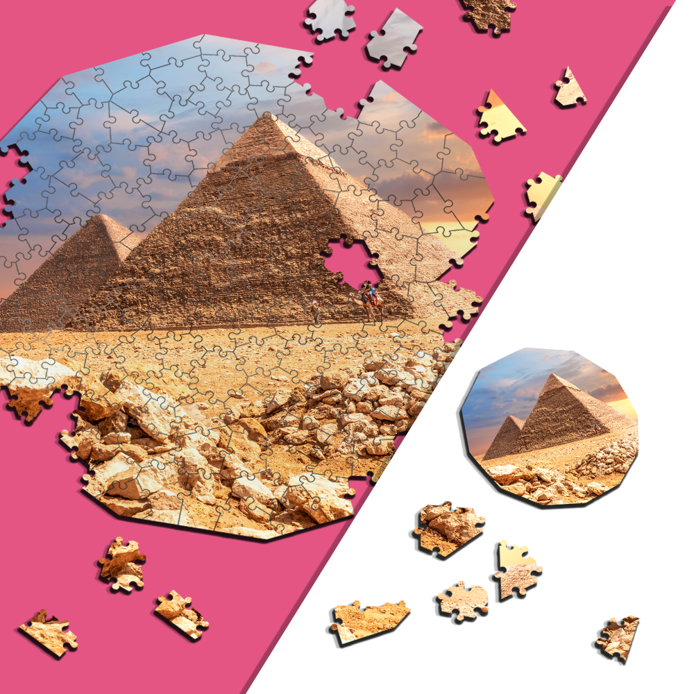 Деревянный Пазл “Пирамиды Гизы”