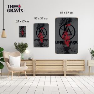 Деревянный Постер "Linkin Park-2"