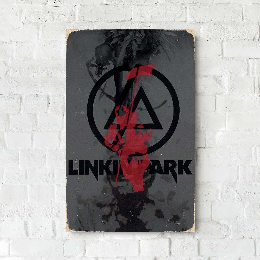 Дерев'яний Постер "Linkin Park-2"