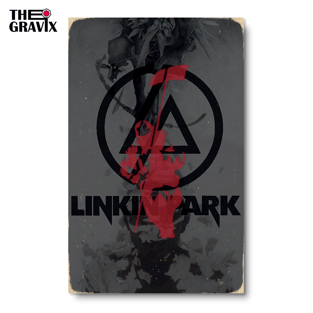 Деревянный Постер "Linkin Park-2"