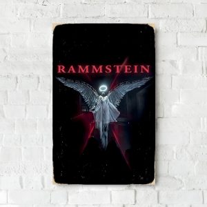 Деревянный Постер "Rammstein"