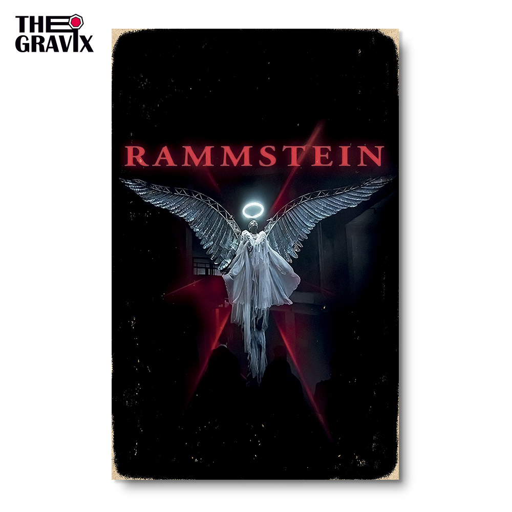Деревянный Постер "Rammstein"